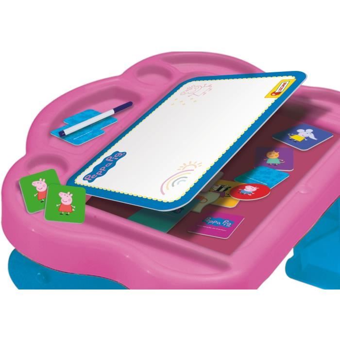 Activity desk with 10 games - Peppa Pig Super desk - Edu games - LISCIANI