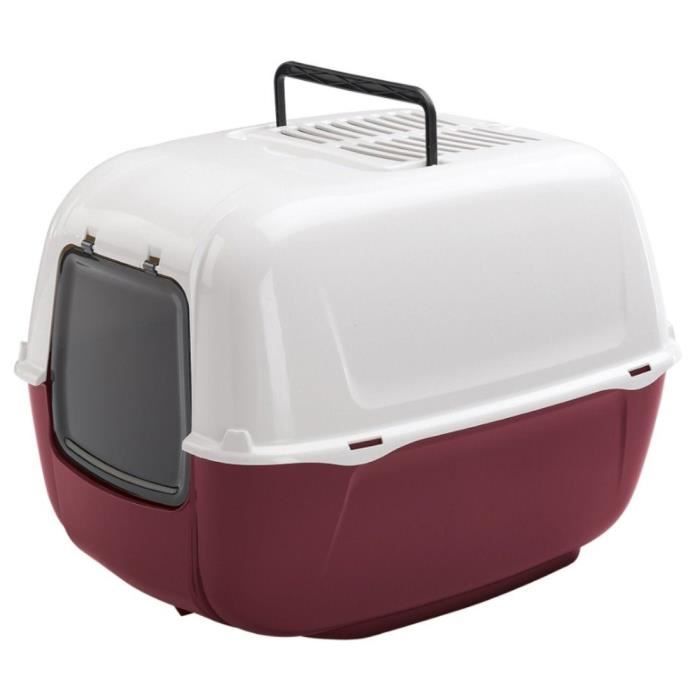 PRIMA cat toilet house - Plastic - Anti-odor active carbon filter - FERPLAST