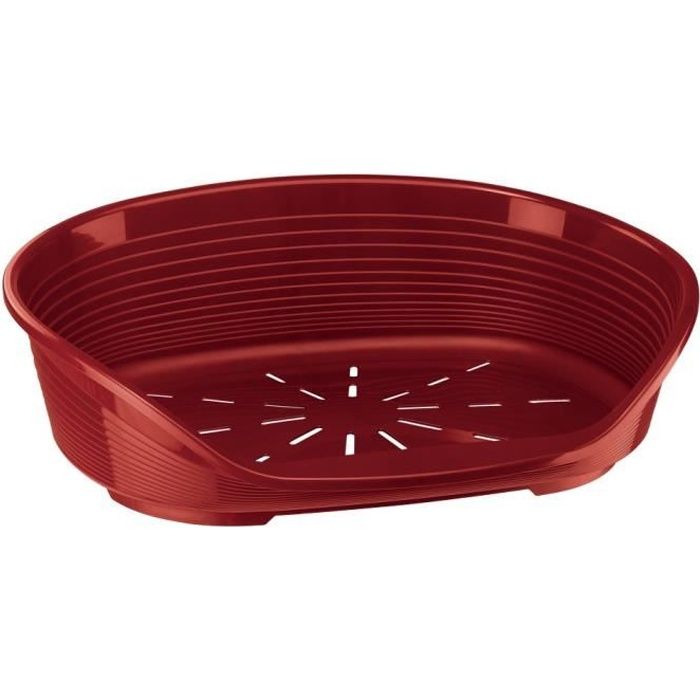 FERPLAST SIESTA DELUXE Basket Size 6 - 70.5*52*23 cm - Bordeaux