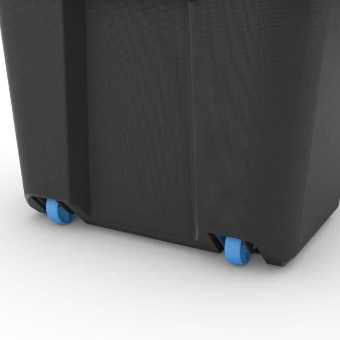 Kis | Scuba box 80 l, storage, black, 78 x 39.5 x 35 cm