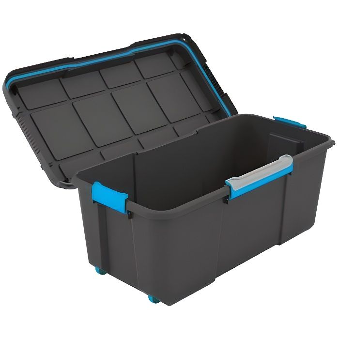 Kis | Scuba box 80 l, storage, black, 78 x 39.5 x 35 cm