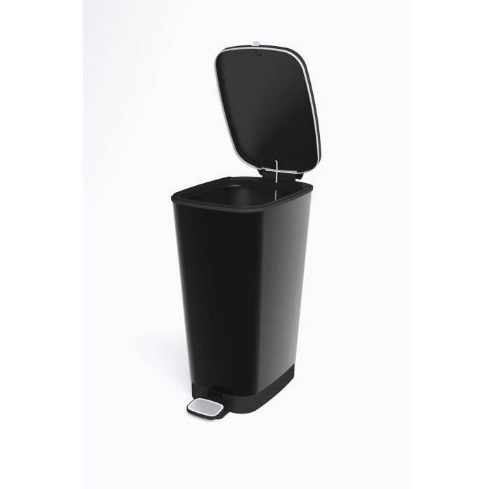 KIS Chic Bin Style Pedal Bin - L - 50 l - Black