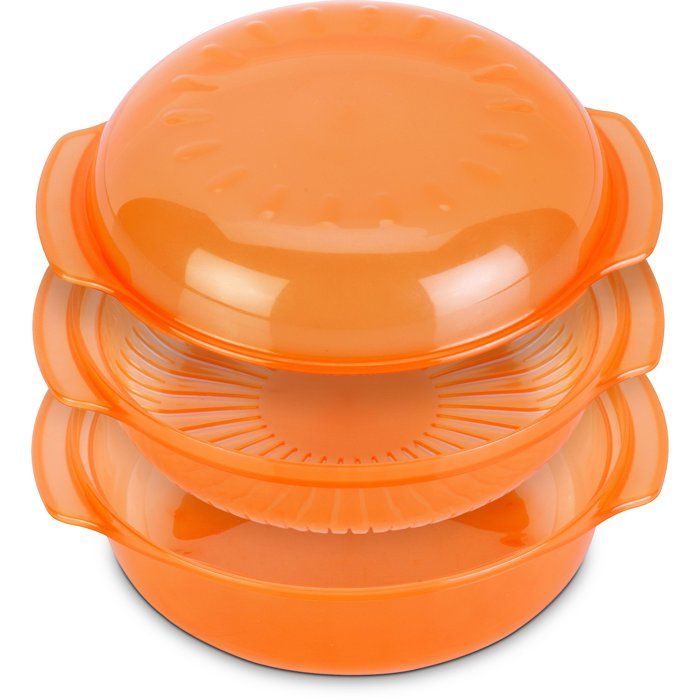 Microwave Steamer - WPRO - STM007 - Healthy Cooking - Fat-Free - Ø 21.5 cm