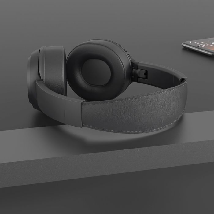 Wireless On-Ear Headphones - Buxton - BHP 7300 BLACK
