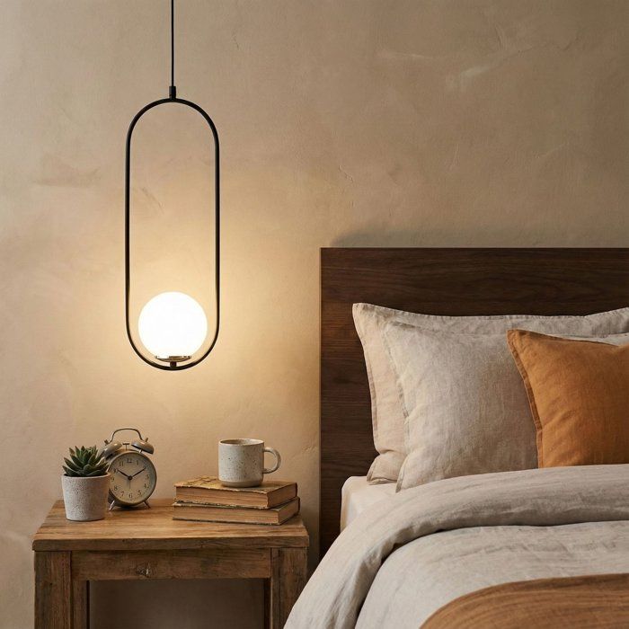 Chandelier - D BY M.RED - Black and White - Two-Tone - Modern - Decorative