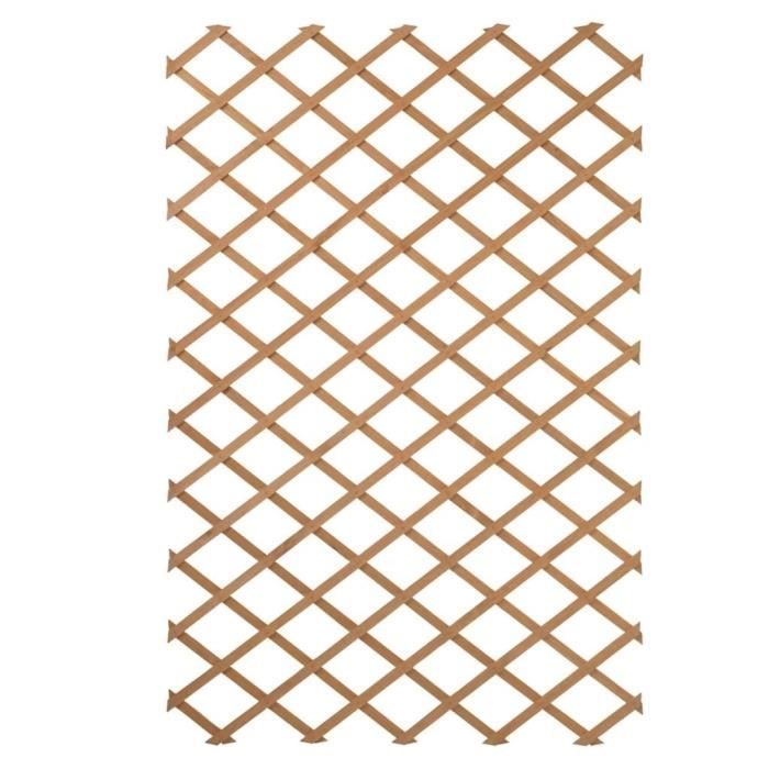 Nature Garden fence 100 x 200 cm Natural wood