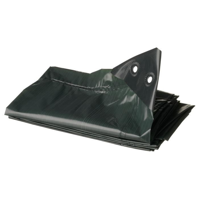 NATURE Tarpaulin for wood pile - 5 x 6 m