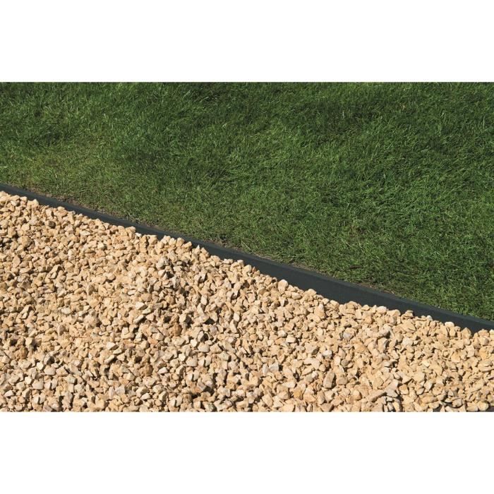 NATURE Borderfix Borderfix PVC Border and Garden Basin - Thickness 7 mm - H 14 cm x 15 m