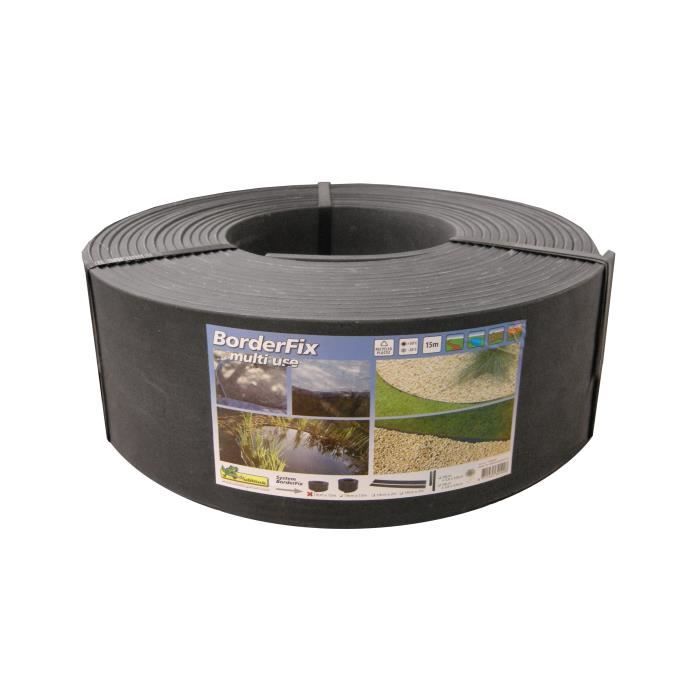 NATURE Borderfix Borderfix PVC Border and Garden Basin - Thickness 7 mm - H 14 cm x 15 m