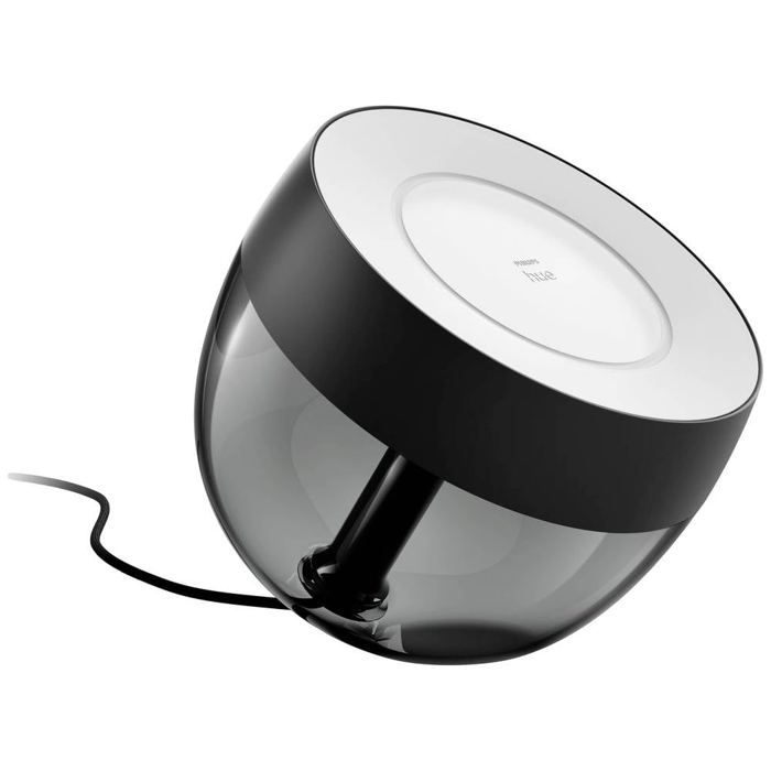 Philips Hue White & Color Ambiance, Iris lamp, Bluetooth, Black compatible, works with Alexa, Google Assistant and Apple Homekit