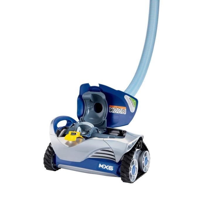 ZODIAC - Hydraulic vacuum cleaner robot for bottom and walls - MX6 - For pools up to 10x5m