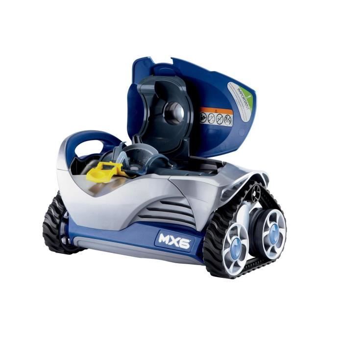 ZODIAC - Hydraulic vacuum cleaner robot for bottom and walls - MX6 - For pools up to 10x5m