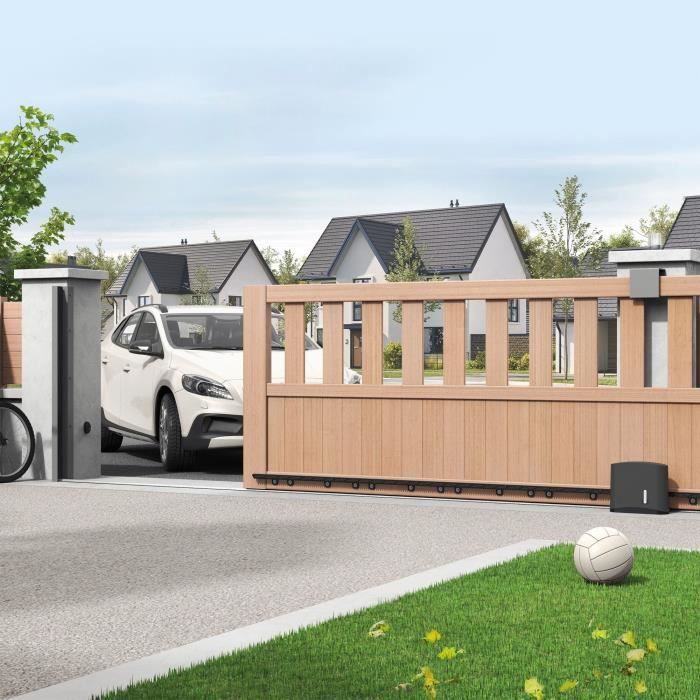 Sliding gate motorization - AVIDSEN - Zenia 251 - 24 V - 250 Kg - 4 m