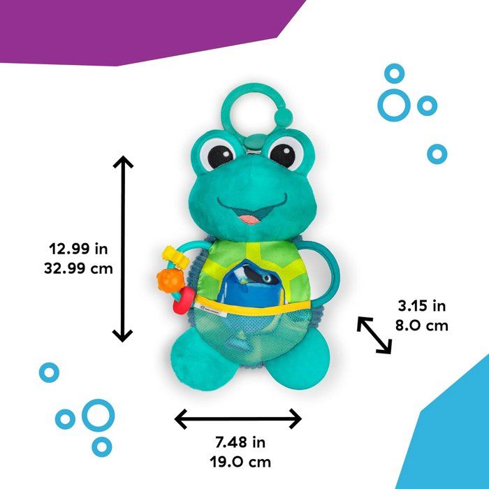 BABY EINSTEIN Ocean Explorers Neptune's Sensory Sidekick plush toy, from birth