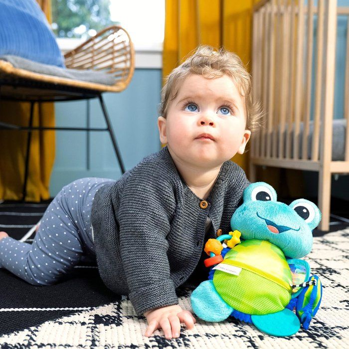 BABY EINSTEIN Ocean Explorers Neptune's Sensory Sidekick plush toy, from birth