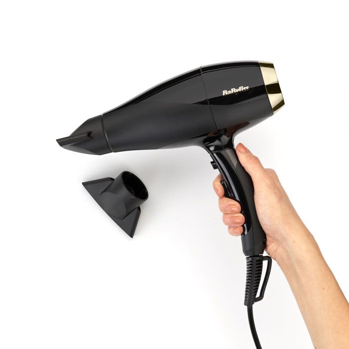 BABYLISS 6714E - Hair dryer Super Pro 2300W - 3 temperatures / 2 speeds - 120 km / h air speed - Cold air button