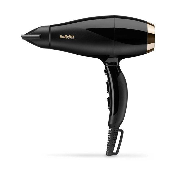 BABYLISS 6714E - Hair dryer Super Pro 2300W - 3 temperatures / 2 speeds - 120 km / h air speed - Cold air button