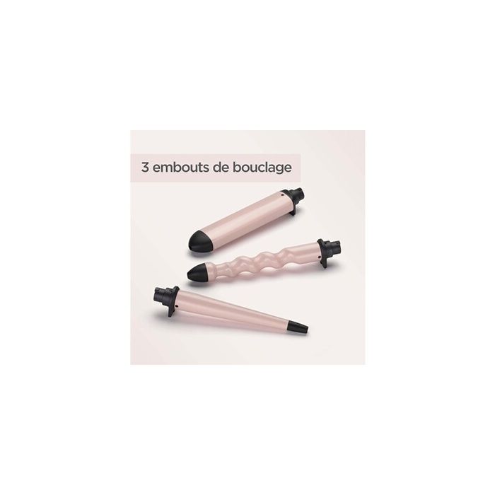 Babyliss MS750E curling iron - Multistyler Curl and Wave Trio