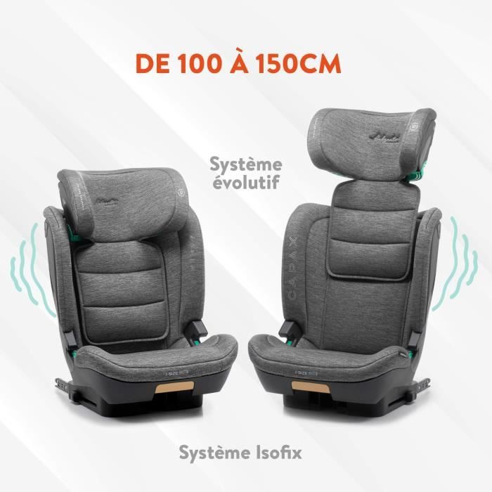 Car seat - BABYAUTO - CAPAX BLACK LINE - 4-12 years - I-Size - 100-150 cm