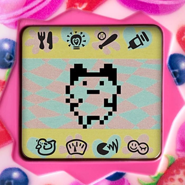 Tamagotchi - BANDAI - Original Tamagotchi - Berry Delicious - virtual electronic pet with color screen, 3 buttons and games