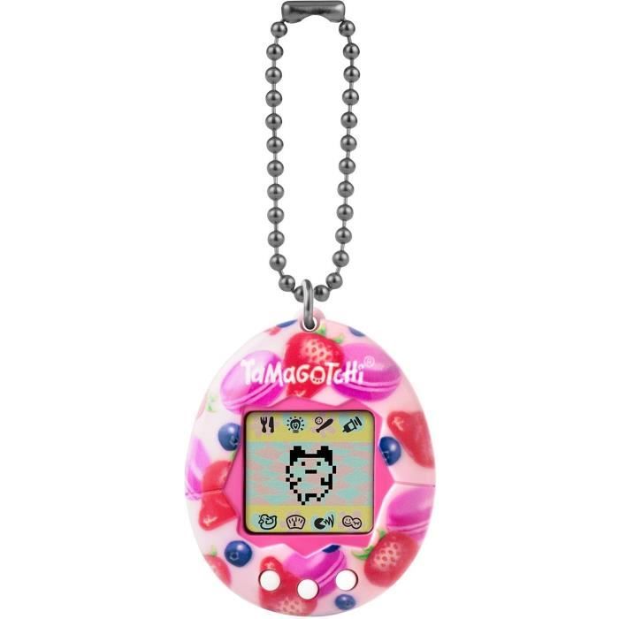 Tamagotchi - BANDAI - Original Tamagotchi - Berry Delicious - virtual electronic pet with color screen, 3 buttons and games