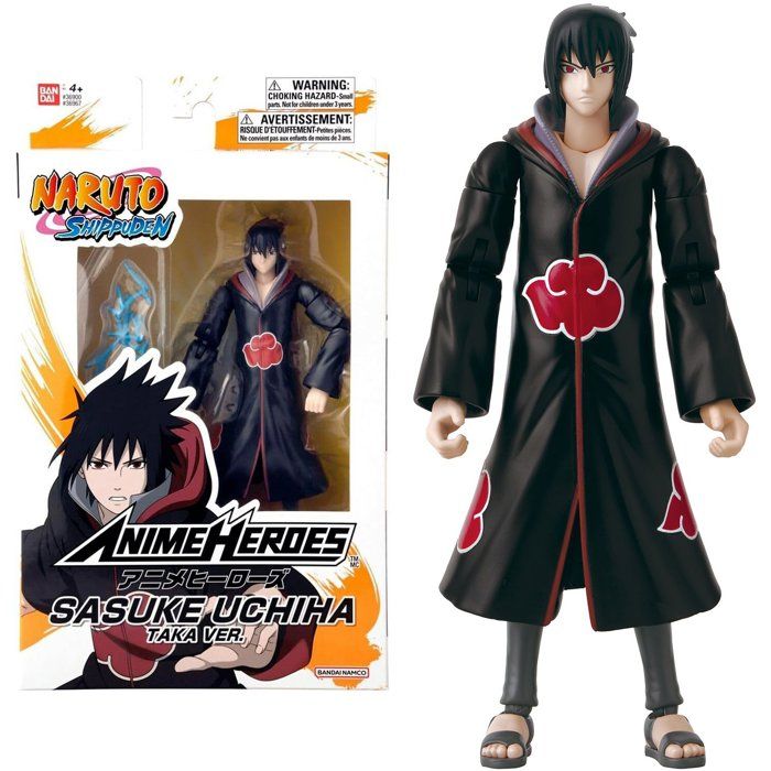 Anime Heroes Figure 17 cm - BANDAI - Naruto Shippuden - Sasuke Taka - 36967