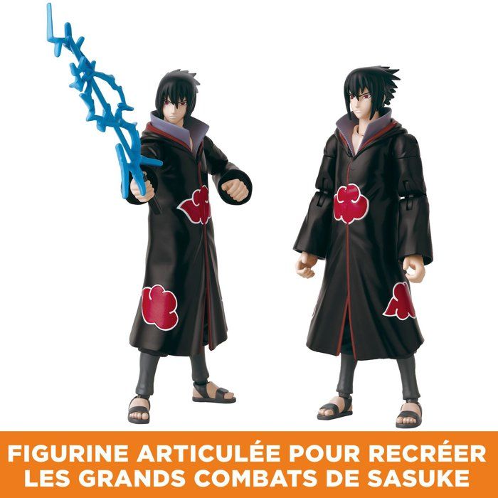 Anime Heroes Figure 17 cm - BANDAI - Naruto Shippuden - Sasuke Taka - 36967