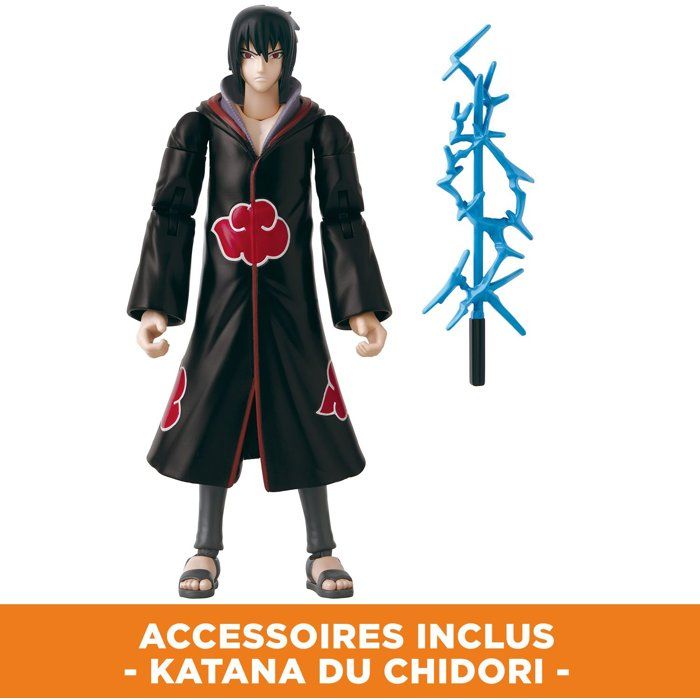 Anime Heroes Figure 17 cm - BANDAI - Naruto Shippuden - Sasuke Taka - 36967