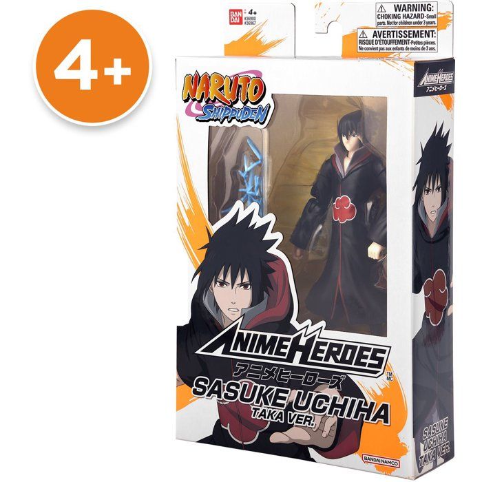 Anime Heroes Figure 17 cm - BANDAI - Naruto Shippuden - Sasuke Taka - 36967