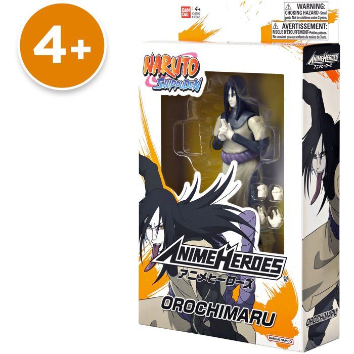 Naruto Shippuden Figure - BANDAI - Anime Heroes - 36968 - Orochimaru - 17 cm