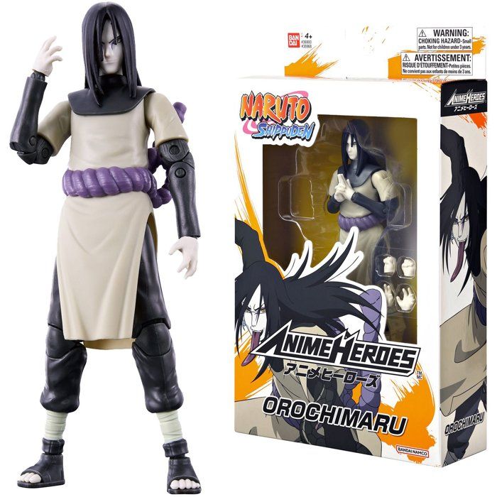 Naruto Shippuden Figure - BANDAI - Anime Heroes - 36968 - Orochimaru - 17 cm