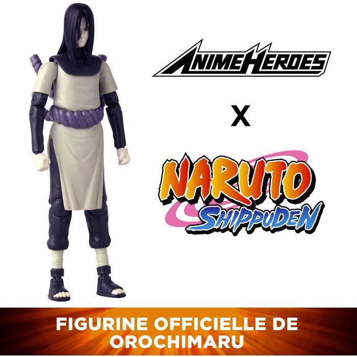 Naruto Shippuden Figure - BANDAI - Anime Heroes - 36968 - Orochimaru - 17 cm