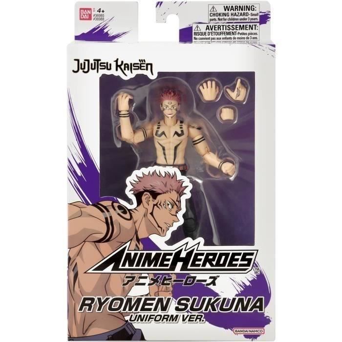 Jujutsu Kaisen Figurine - BANDAI - Anime Heroes - 36988 - Ryomen Sukuna - 17 cm
