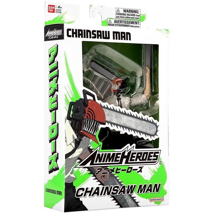 BANDAI - Anime Heroes - Chainsaw Man - Anime Heroes Figure 17 cm - Chainsaw Man - 37026
