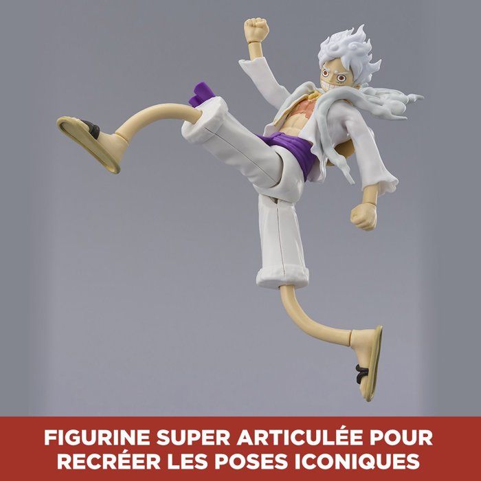 Figurine One Piece - BANDAI - Anime Heroes - 37054 - Luffy Gear 5 - 17 cm
