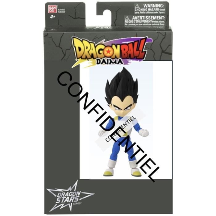 Dragon Star 17 cm action figure - Mini Vegeta - BANDAI - Dragon Ball Daima Kid Vegeta - 4 years and up