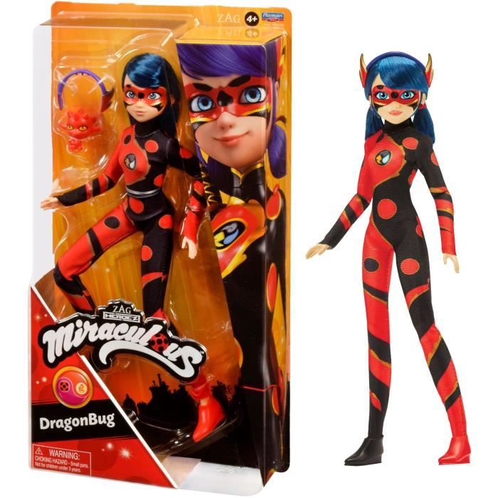 MIRACULOUS Dragon Bug Doll - 26 cm