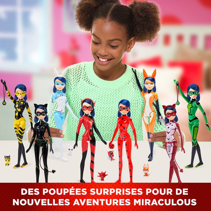 Miraculous Ladybug - Marinette Color Change Doll 26 cm - BANDAI