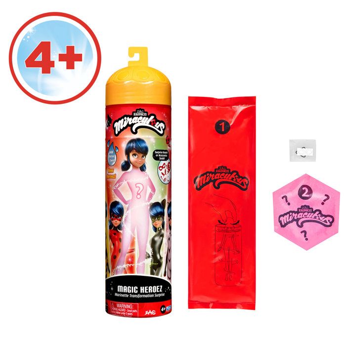 Miraculous Ladybug - Marinette Color Change Doll 26 cm - BANDAI