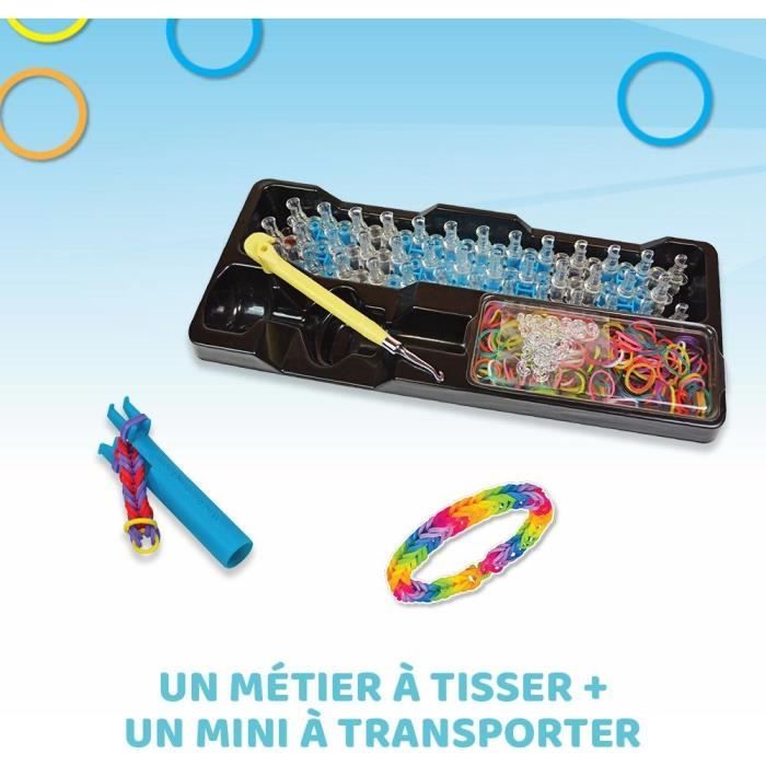 Rainbow Loom Original - Bandai - Loom with 600 elastics - CD00001