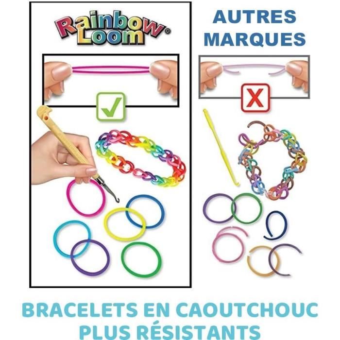 Rainbow Loom Original - Bandai - Loom with 600 elastics - CD00001