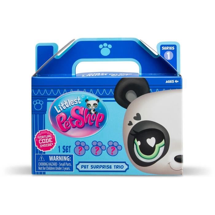 BANDAI - Littlest Pet Shop - 3 Surprise Pets - Little animals to collect - BF00568