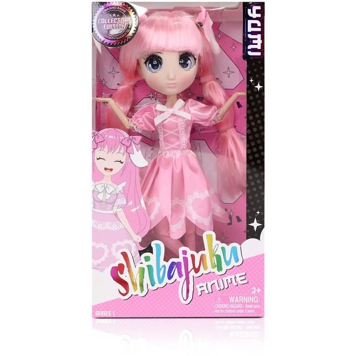 Large Kawai Japanese Style Doll 30 cm - Yumi Doll - BANDAI - Official Shibajuku Anime License