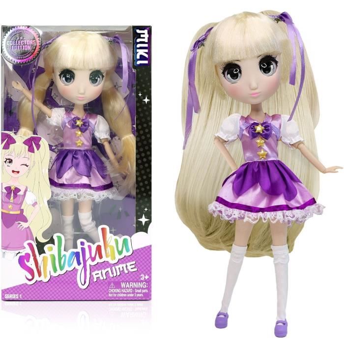 Large Kawai Japanese Style Doll 30 cm - Miki Doll - BANDAI - Official Shibajuku Anime License