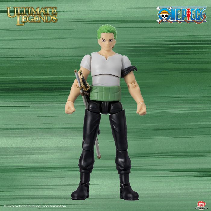 Ultimate Legends articulated figure - BANDAI - One Piece - Roronoa Zoro - 12 cm
