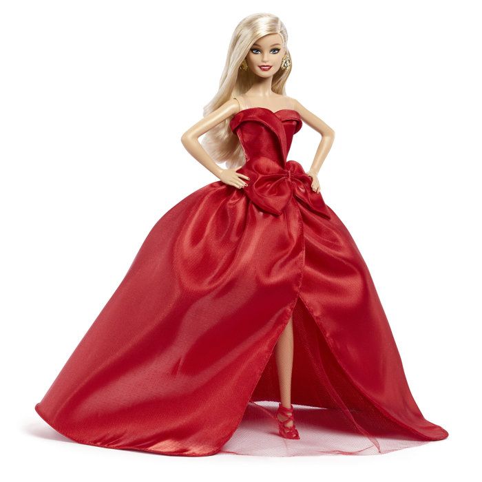 Doll - BARBIE - Happy Holidays Blonde JJX65 - Special Edition - Festive Outfit - Collection