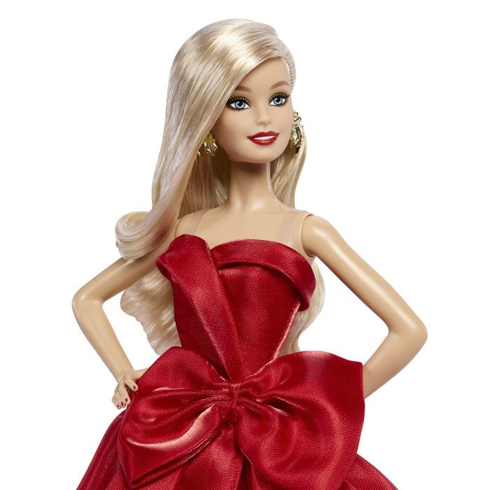 Doll - BARBIE - Happy Holidays Blonde JJX65 - Special Edition - Festive Outfit - Collection
