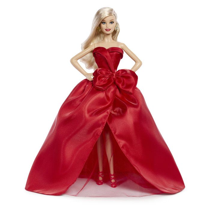 Doll - BARBIE - Happy Holidays Blonde JJX65 - Special Edition - Festive Outfit - Collection