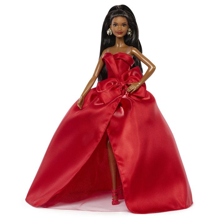 Doll - BARBIE - Happy Holidays Brunette JJX66 - Special Edition - Festive Outfit - Collection