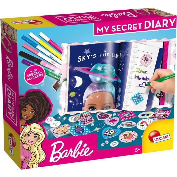Journal to personalize - Barbie the secret diary - LISCIANI